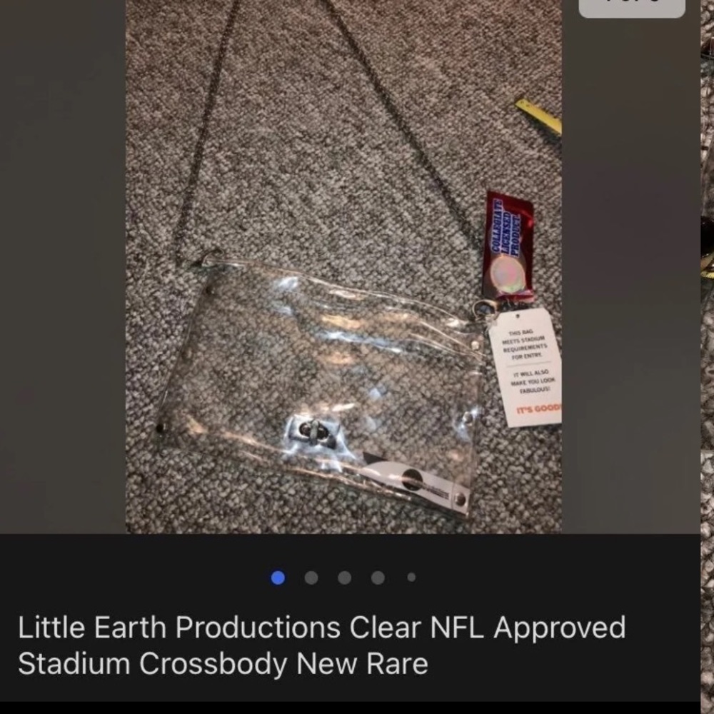 Clear Purse Stadium Approved for Women, Small Clear Crossbody Bag Fashion.